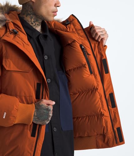 Image of THE NORTH FACE Men's McMurdo Bomber Jacket | Waterproof, Waterfowl Down Insulation, Hooded Jacket