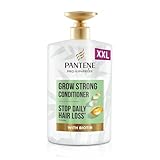 Pantene Pro-V Miracles Grow Strong Hair Conditioner with Biotin & Protein Strengthener 1L XXL Pump. Helps Reduce Hair Loss Due to Breakage and grow stronger hair. For Fine, Thinning, Damaged Hair.