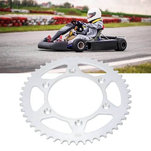 Roda Dentada Traseira da Motocicleta 49T, Roda Dentada da Corrente da Motocicleta de Aço à Prova de