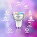 Bombilla LED Inteligente Wifi GU10,Lámpara Inteligente RGBW 5W=50W Equivalente 500Lm,Smart Light Bulb...