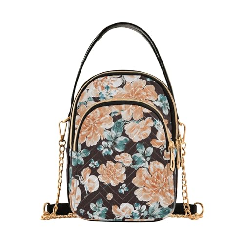 Sac à main vintage feuille de lune pour femme au style rétro unique