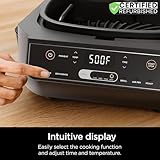 Ninja EG201 Foodi 6-in-1 Indoor Grill and 4-Quart Air Fryer (Renewed) Bundle with 2 YR CPS Enhanced Protection Pack