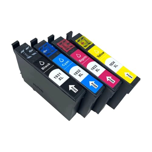 Cartouche WF2651 T1931 T1933 encre rouge compatible imprimante jet d'encre