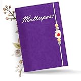 Organizer per passaporto della madre, in feltro, custodia protettiva per passaporto della mamma, custodia protettiva per libretto di vaccinazione, passaporto della mamma, regalo per donne incinte