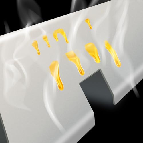 15.3" Flavorizer Bars for Weber GS4 Spirit 2 Grill Parts, Spirit II 200, Spirit II E-210, Spirit E-210, Spirit 200 Series Grills, Heat Plates for Weber GS4 Grill Parts, 67045 69796, Stainless Steel