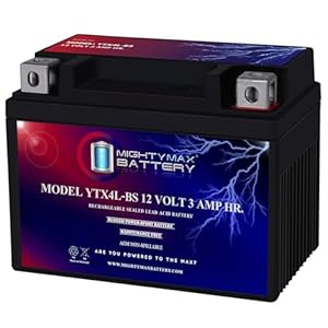 Mighty Max Battery YTX4L-BS SLA Bat...