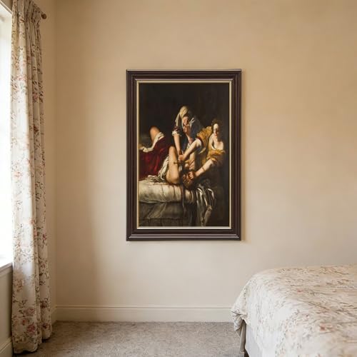 Affiches sur toile Artemisia Gentileschi Judith décapitation Holophernes bureau