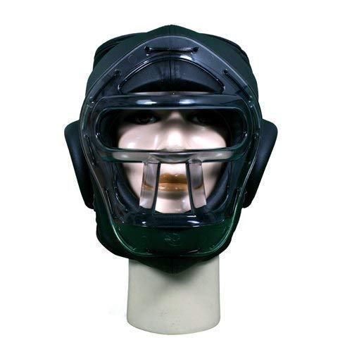 Casque Krav Maga Playwell anti-choc avec visière transparente visage