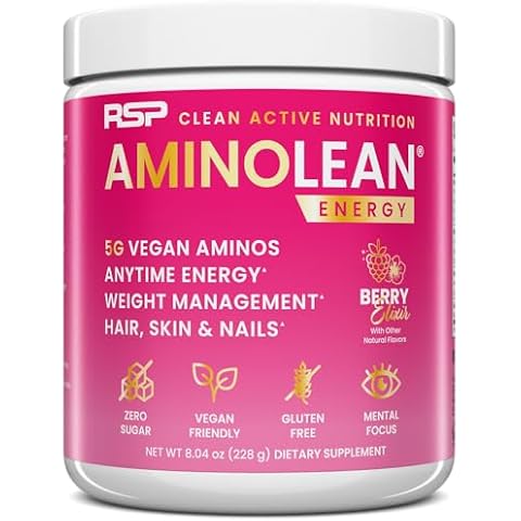 RSP NUTRITION AminoLean Berry Elixir Cover