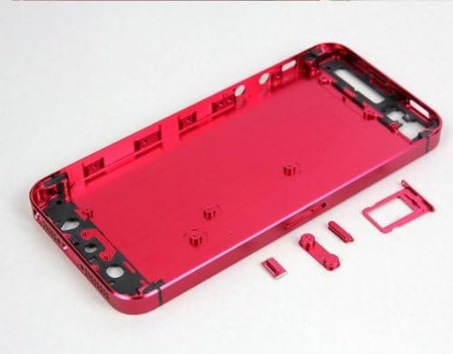 Replace Housing iphone 5 Middle Frame Replacement (5G Metal Back Housing / Back Panel Cover / Housing Assembly +glass (leave message for white or black color glass need match)