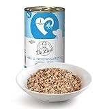 Dr. Link Spezial-Diät Hundefutter für Hunde, Herz & Nieren – Premium Alleinfuttermittel mit Huhn & Pute, Unterstützung der Herz- & Nierenfunktion, Omega-3, hochwertige Proteine – 6x400g Dose