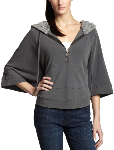 Splendid Chaqueta de Forro Polar Vintage para Mujer, Lead., XS