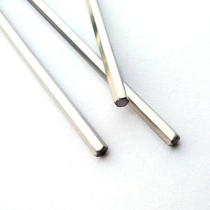 2pcs 50/100/150mm Stainless Steel Hexagonal Drive ShaftCar Gear 3.5mm