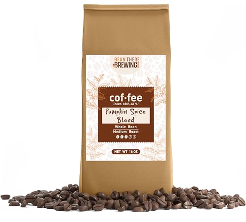 Pumpkin Spice Blend Café en Grano Tostado Medio 1 lb miniatura 1