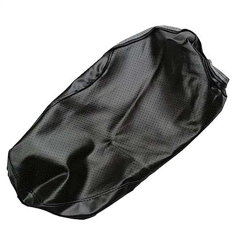 Funda de asiento para Yamaha YBR 125 de cuero impermeable negro para motos años 2005 a 2009