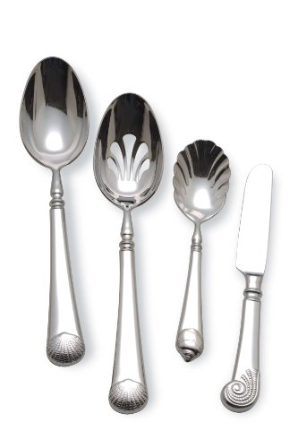 Williamsburg by Reed & Barton Gloucester Shell 4-Piece Hostess Set