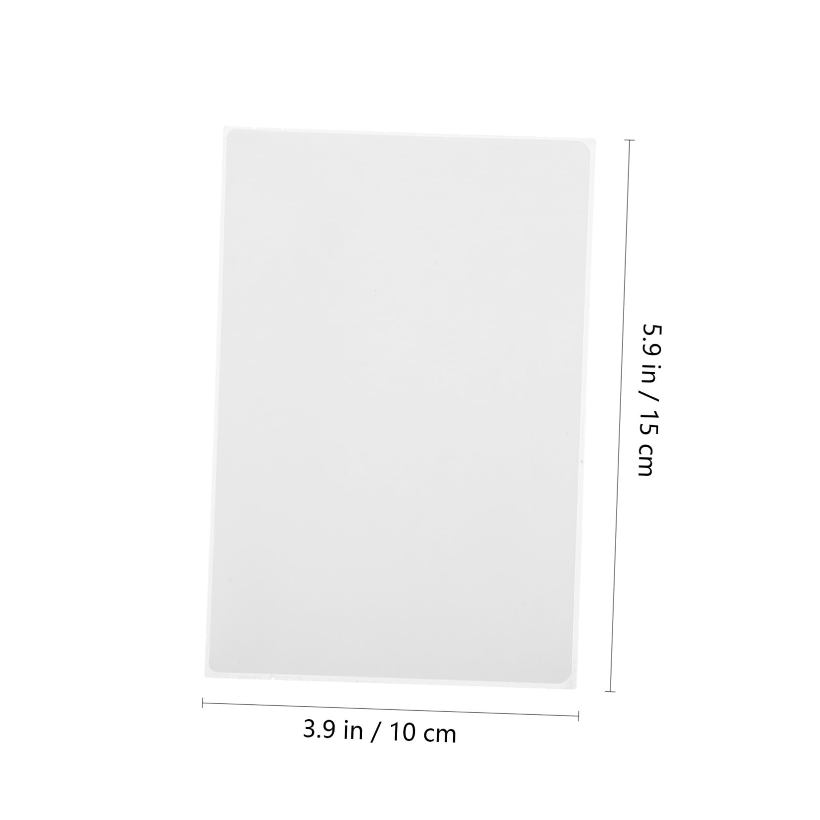 Sewroro 500 pièces Étiquettes Thermiques Autocollantes Lot avec Ligne Perforée Résistantes à Huile Usure pour Expédition Étiquettes Adresse et Prix Faciles à Déchirer