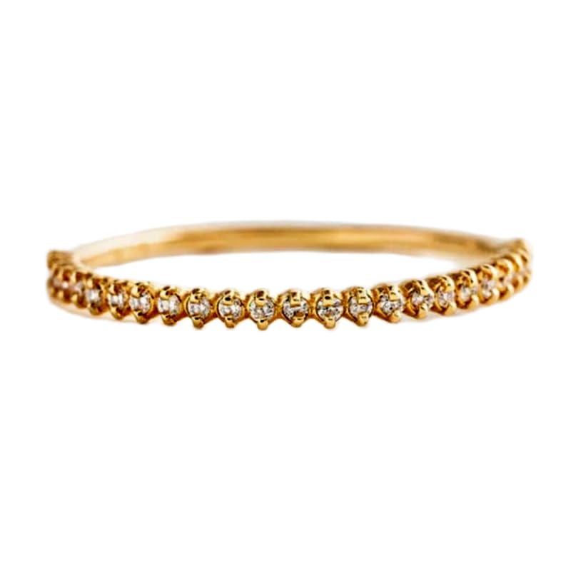 Bague imposante en argent 925 anti-ternissement avec pierre CZ éclatante