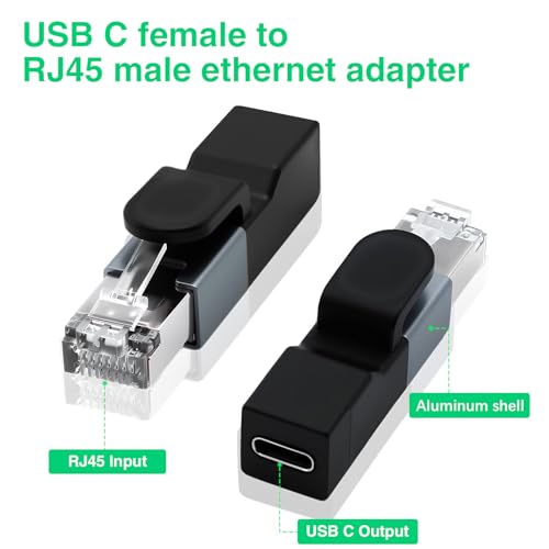 Adaptateur USB C vers Ethernet pour connecter votre MacBook Pro au bureau - 2