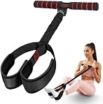 Pedal Resistance Bands with Handles, Upgrade Women Exercise Bands for Full Body Training, Abdomen, Legs, Glutes, Arms, Pilates, Physical Therapy, Strength, Sit Up Equipment for Home Gym Workout