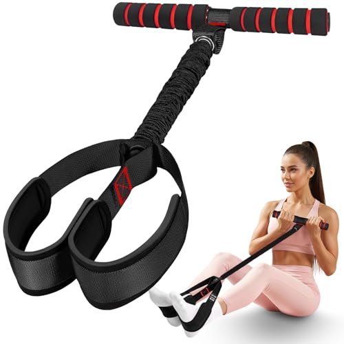 UZTUGG Pedal Resistance Bands with Handles, Upgrade Women Exercise Bands