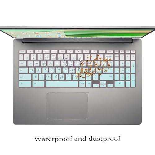 Protector de Teclado para Acer Chromebook 15.6" MintGreen miniatura 2