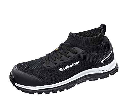 Albatros ULTIMATE IMPULSE BLACK LOW 646720-43 ESD Sicherheitsschuh S1P Groeße: 43 Schwarz 1 Paar