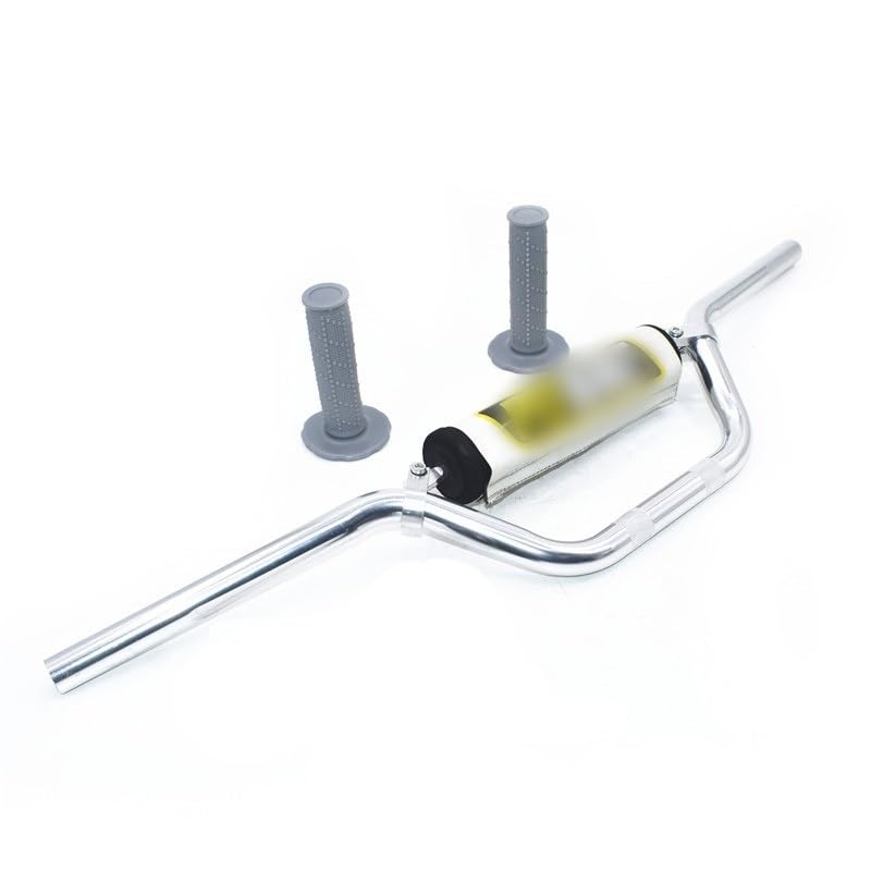 TUANZUN Manillar Moto,Manillar de Motocicleta Manillar de 22 mm Manillar de 7/8 Pulgadas con Almohadillas for Manillar Empuñaduras de Manillar y Acelerador de Giro Fijo for Motos de Cross(B3)