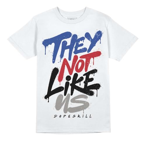 Image of DopeSkill Graphic Tee Streetwear Hip Hop Hypebeast Unisex T-Shirt Sneaker Colour Matching Shirts Inspired Motivation Quotes