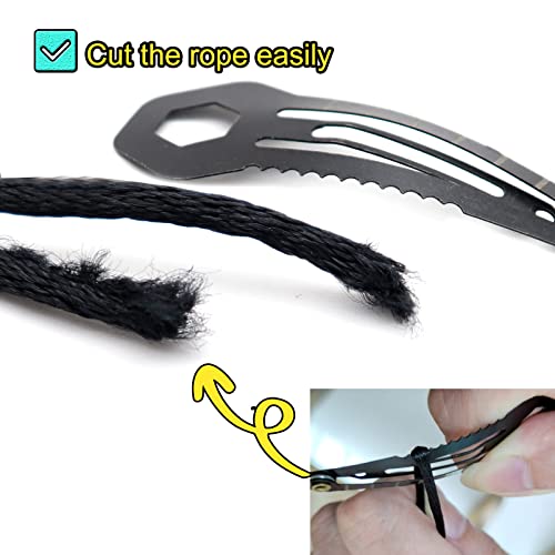 Haxtec Multi Tool Tactical Hair Clips - Multi-Functional Edc Survival Kit Christmas Gifts For Girls Women (5 Pack) #TOP4