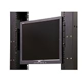 Startech.Com 4U Uniwersalny Uchwyt Montażowy do Monitora LCD Vesa do 19-Calowego Stojaka Lub Szafki, Zgodny z Taa, Stalowy Wspornik Tłoczony na Zimno (RkLCDbk)