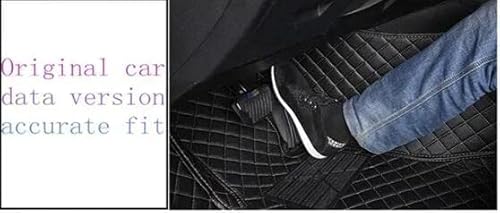 Sarahs Customized Artificial Leather Car Floor Mats - Waterproof, Anti-Slip, Suitable For Cars, Suvs, Trucks - Protect Your Vehicle's Interior From Dirt And Debris (Red) #TOP3