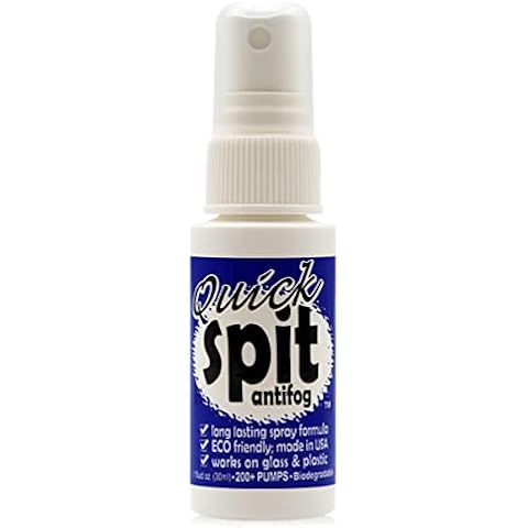JAWS, Premium Anti-Fog Spray for Eye Glasses, Mirrors, Plastic Windows, Swim Goggles , Diving Masks- Quick and Long-Lasting Glass Anti Fog Quick Spit Spray, 1 oz. (pack of 1) Cover