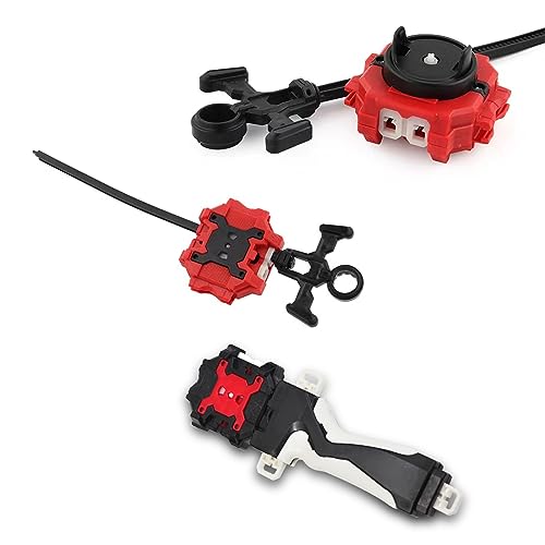 Gytobytle Valkyrie&Achilles 4in1 Bey Peonzas with Casilla Metal Fusion Blade Conjunto de Peonza Juguetes, with Launcher Asas