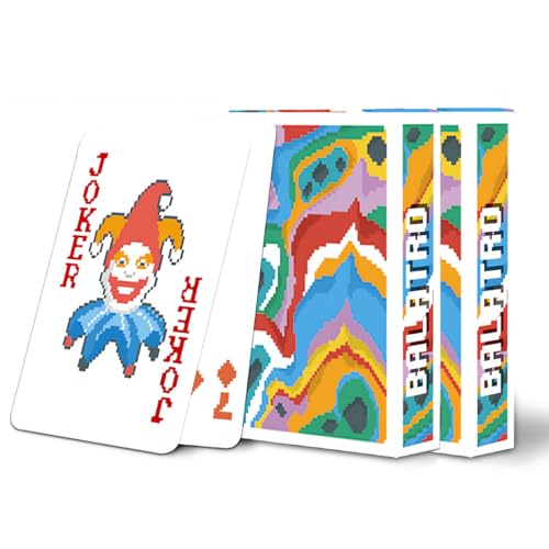 AYVRUOP Pack of 2 Balatro Joker Playing Cards, 1 x 54 Sheets, Party Games, Card Games, Classmates Gifts