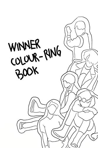 winner colour-ring book: winner colouring book