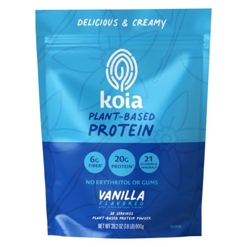 Koia Vanilla Plant Based Protein Powder
