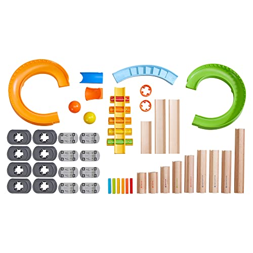 Haba Kullerbü 306744 - Pista A Sfera Melodia Domino, Prima Pista A Pallottola, Confezione Base Dai 2 Anni In Su, Made In Germany Multicolore - 4