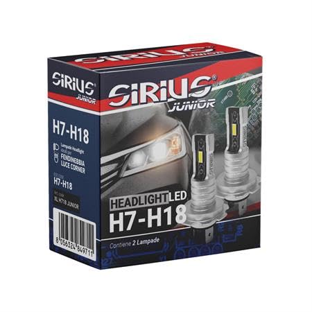 Kit 2 Fari LED Sirius H7 Short - 6000K, Chip Seoul CSP, 12V - Foto 13