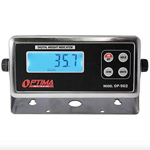 Báscula veterinaria Optima Scales OP-922-E digital 1000 lb miniatura 2