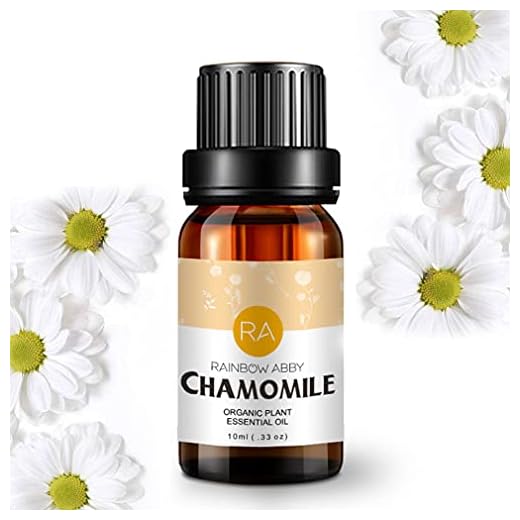 Chamomile Essential Oil 100% Pure Aromatherapy Oils for Diffuser, Massage, Soaps, Candles, Skin Care - 10ml