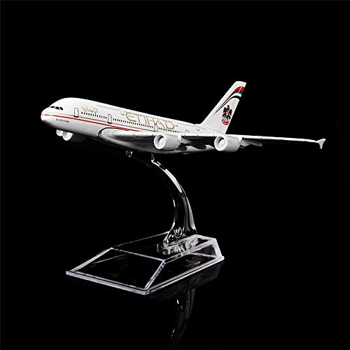 Image of Toys uncle Kid Diecast Aeroplane Scale Model, 16 Cm: (B777 Etihad), Multicolor