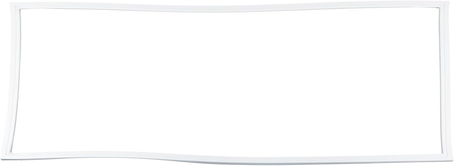 Upgraded Whole Parts Freezer Door Seal Gasket, Single Piece, (Magnetic Strip Inside), Part# 2188438A - Replacement & Compatible with Some Kenmore and Whirlpool Refrigerators