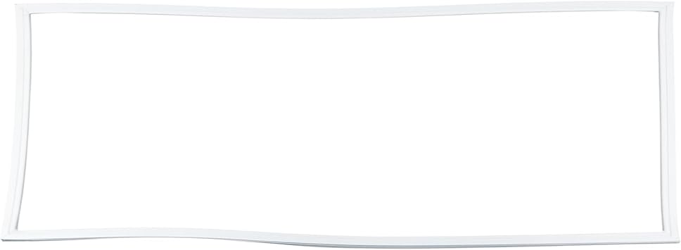 Upgraded Whole Parts Freezer Door Seal Gasket, Single Piece, Magnetic Strip Inside, Part# 2188438A - Replacement & Compatible with Some Kenmore and Whirlpool Refrigerators