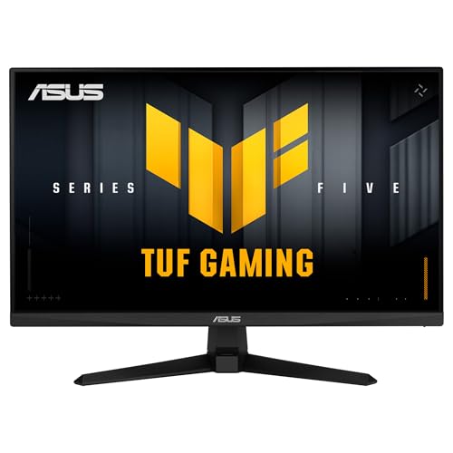 ASUS TUF Gaming VG249QM5A Monitor Full HD 24' (240 Hz, 0,3 ms GtG, Adaptive Sync, FreeSync Premium, Fast-IPS, 16:9, 1920 x 1080, DisplayPort, HDMI, Speaker)