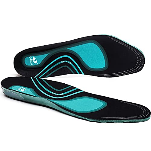 DRKA Arch Support Insole for Flat feet,Orthotic Insoles for Arch Pain High Arch,Work Boots Insoles for Menï¼ŒSafaty Shoes Insoles for Men and Women,Shoe Insoles for Plantar Fasciitis Reliefï¼ˆ11-14ï¼‰