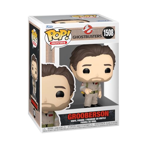 Funko Pop! Movies: Ghostbusters: Frozen Empire - Gary Grooberson - Ghostbusters: Frozen Empire - Figura de Vinilo Coleccionable - Mercancia Oficial - Juguetes para Niños y Adultos