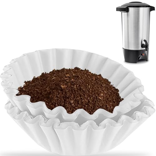 MIMORE Coffee Filters - 100 PCS Percolator Coffee Filters for Hamilton Beach 45 Cup Coffee Urn - Disposable Paper Coffee Filter Basket
