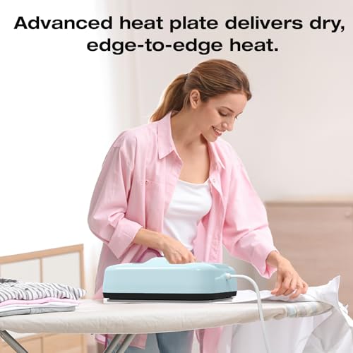 AST&T Heat Press Machine 12" x 10" Portable & Easy Heat Press for T-Shirts, Pillows, Tote Bags & More White (Heat Press Blue) by AST&T - Image 5