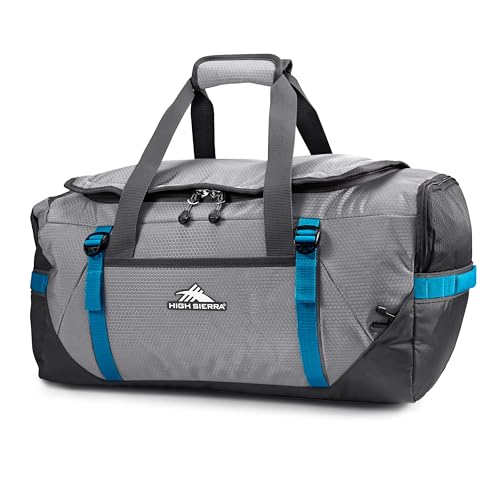 High Sierra Fairlead Convertible Duffel Bag 64L Steel Gray